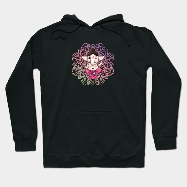 Ganesh Mandala Hoodie by TambuStore